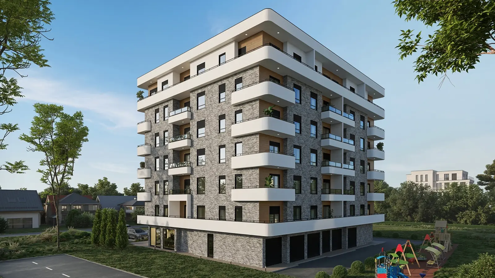 Keser Real Estate - eksterijer aktivnog objekta u Rumi ili Gradiški